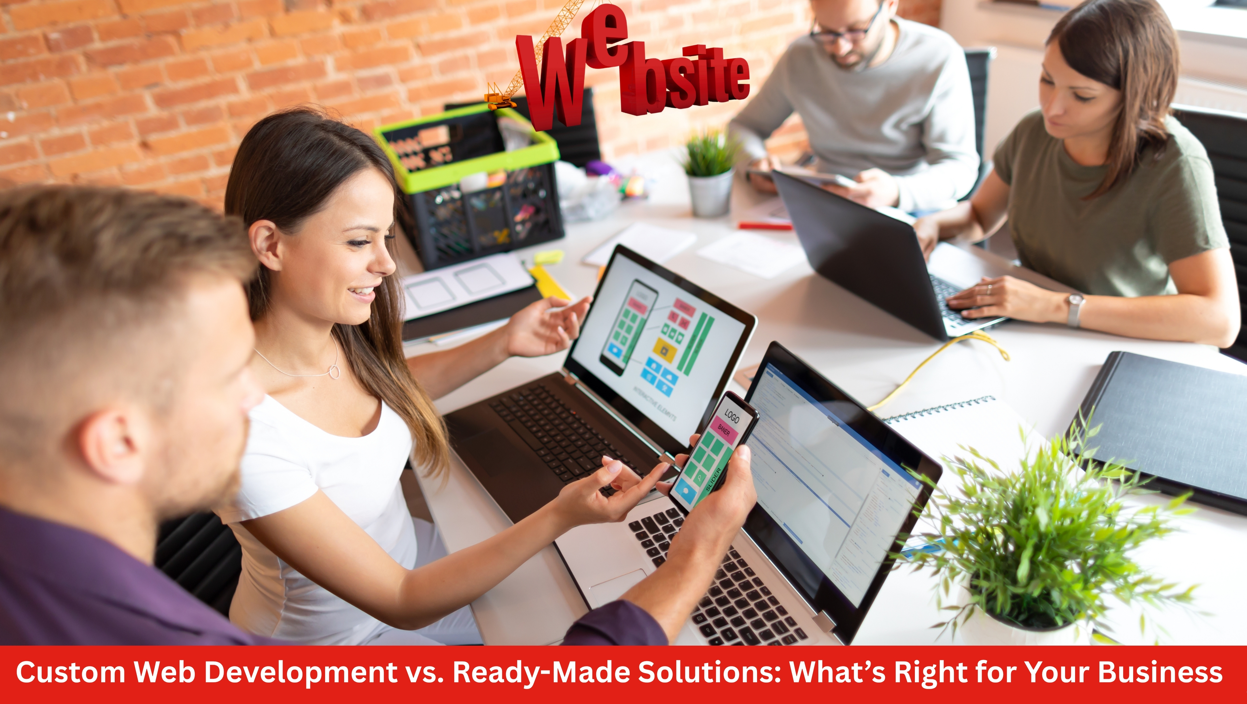 Custom Web Development vs. Ready-Made Solutions