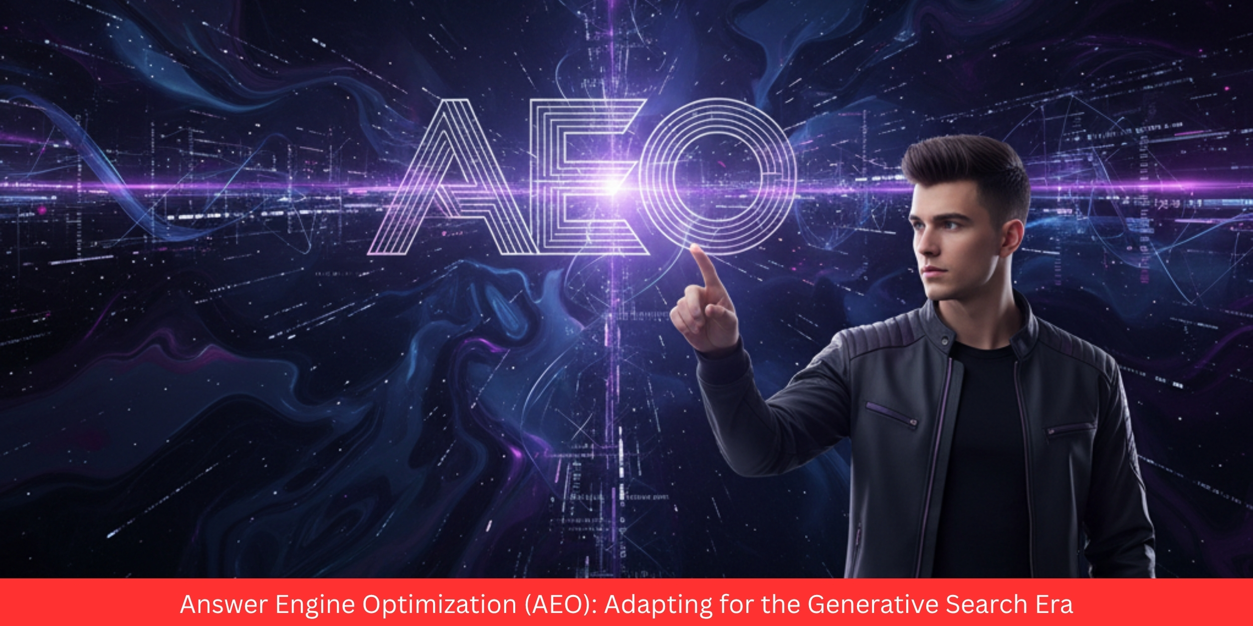 Answer Engine Optimization AEO Banner